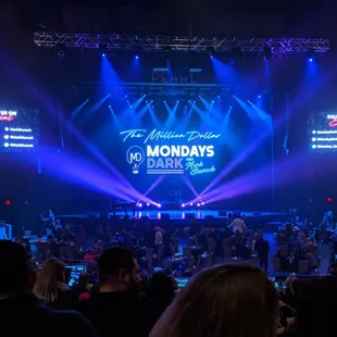 Center view from my seat at the Pearl