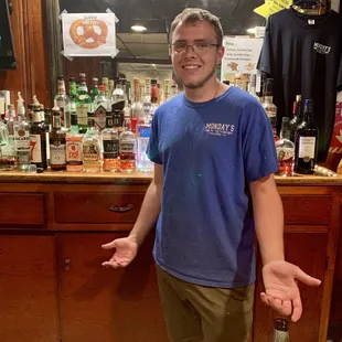 Best bartender ever!!!!! Love this place.