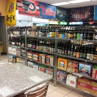beer selection