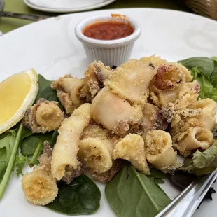 Fried calamari