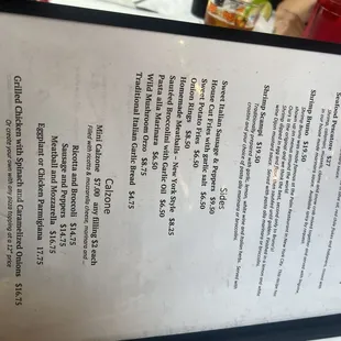 menu, sushi and sashimi