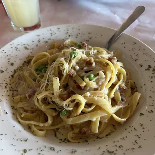 Fettuccine Carbonara