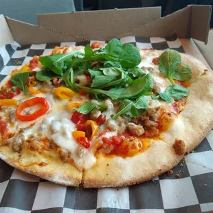 Italian Sausage Pizza