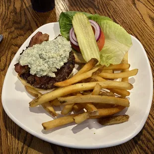 Special Bleu Cheese Burger