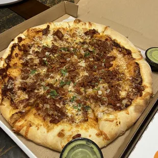 Al Pastor Mexican Pizza