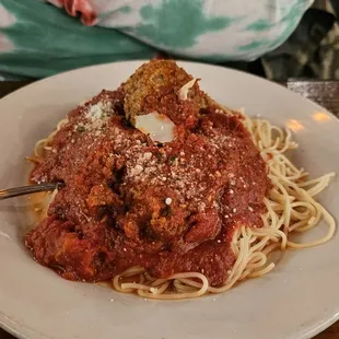 Spaghetti and Meatballs