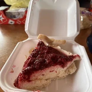 Raspberry cream cheese