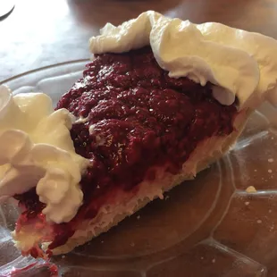 Raspberry Cream Cheese pie! Yum!!