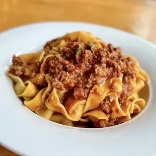 Tagliatelle Al Ragu