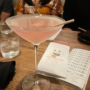 Lychee cosmo.