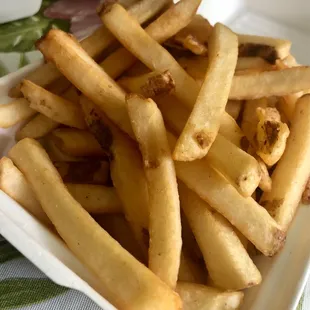 Hot crisp fries