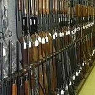 Lots and lots of guns