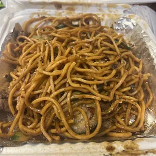 Small Mongolian BBQ plate