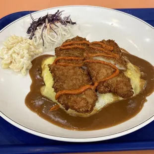 Chicken Katsu Omurice