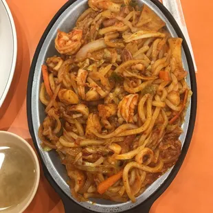 Spicy Seafood Ddukbokki