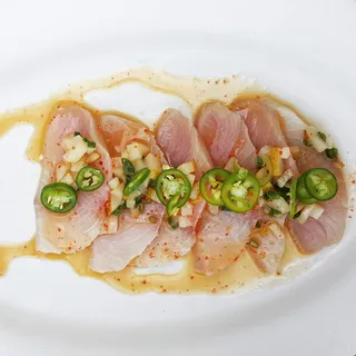 Hamachi Crudo