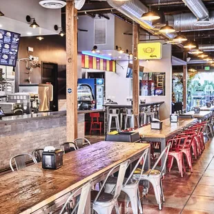 Dining Area for Mongiello&apos;s Pizza