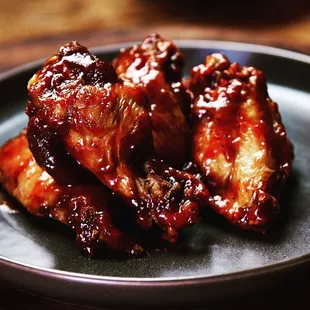 New Maple Bourbon BBQ Wings