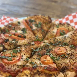 pizza, food