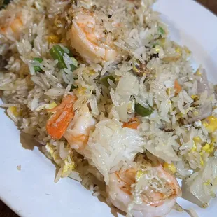 Shrimp fired rice