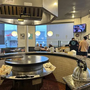 interior, crepes