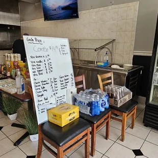 interior, sushi and sashimi