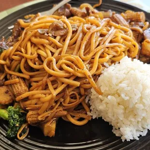 Main dish. Noodles no good.