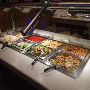 More savory stir fry type items.