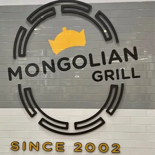the logo of the restaurant