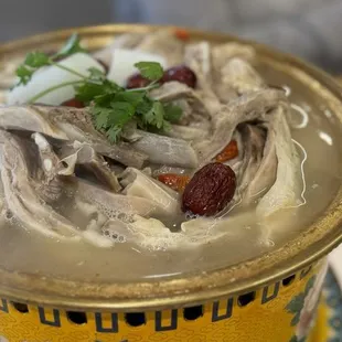 Lamb stew, very nice.