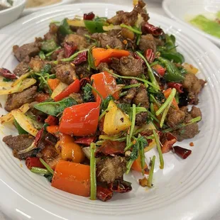 Cumin lamb