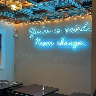 Inside Seating at Mongoose