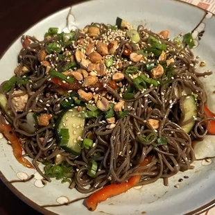 Soba noodles