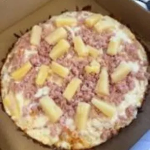 a pizza in a box