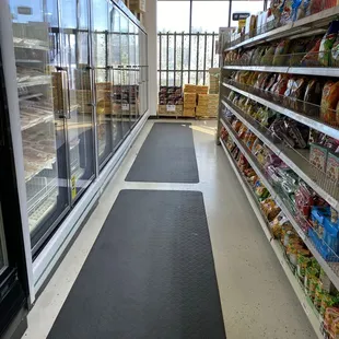 a grocery store aisle