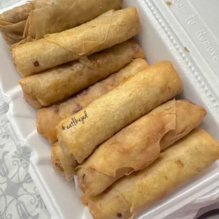 Hmong pork eggrolls!