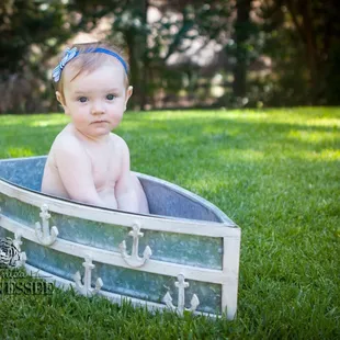 This cutie turned nine months