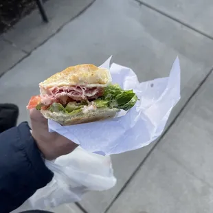 Prosciutto Cotto Sandwich