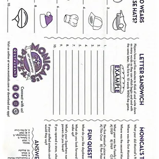 Placemats for kids
