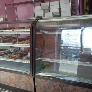 a display of pastries