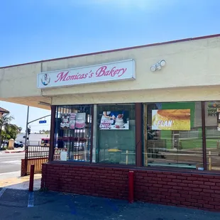 Monica&apos;s from the outside.