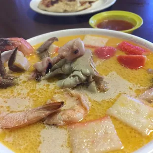 Mariscada soup. Yum