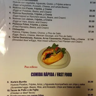 Menu p7