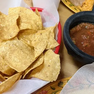 House chips and salsa