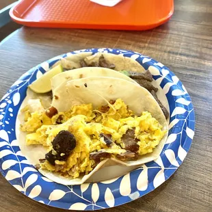 Sought after Breakfast Tacos .. yeahhh