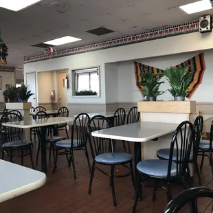 Inside of restaurant