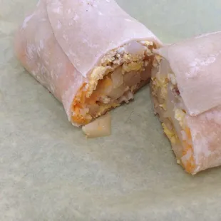 Bacon Egg Potato Burrito