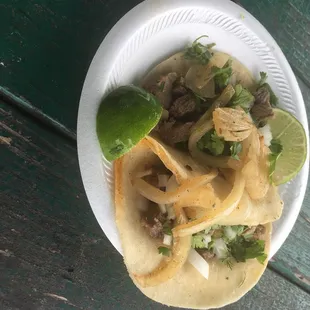 Lengua tacos