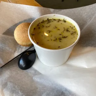 Lemon soup