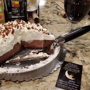 Birthday chocolate pie!